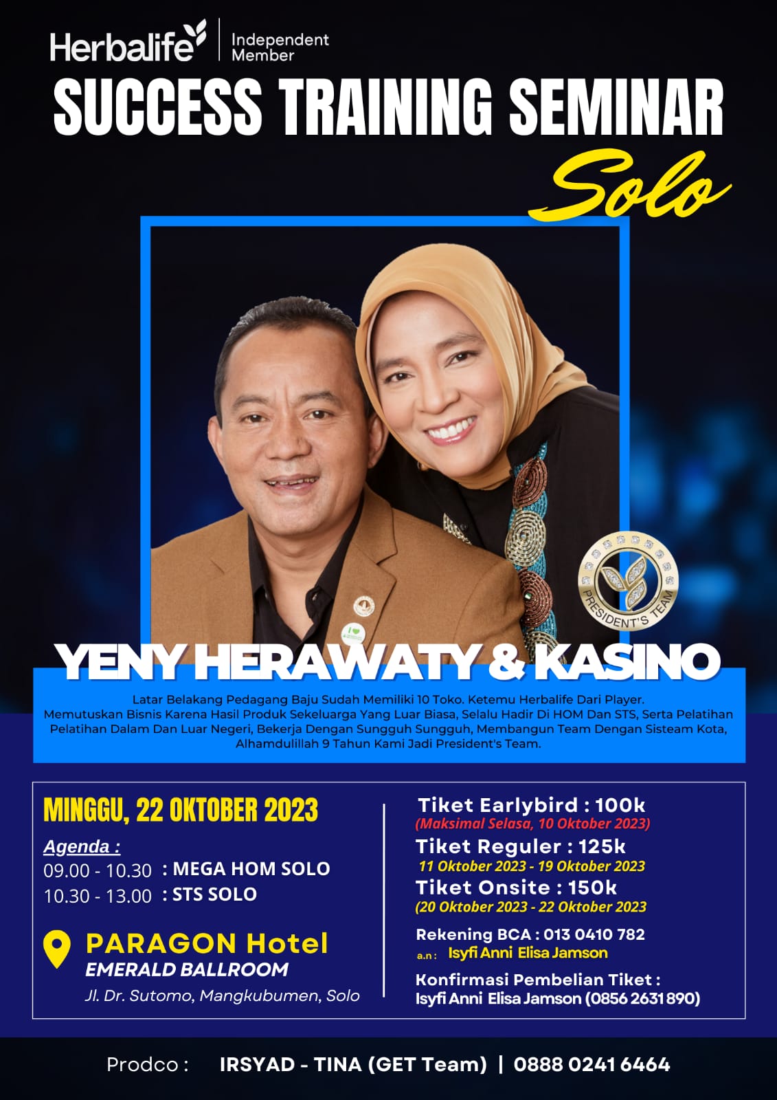 STS Solo, 22 Oktober 2023