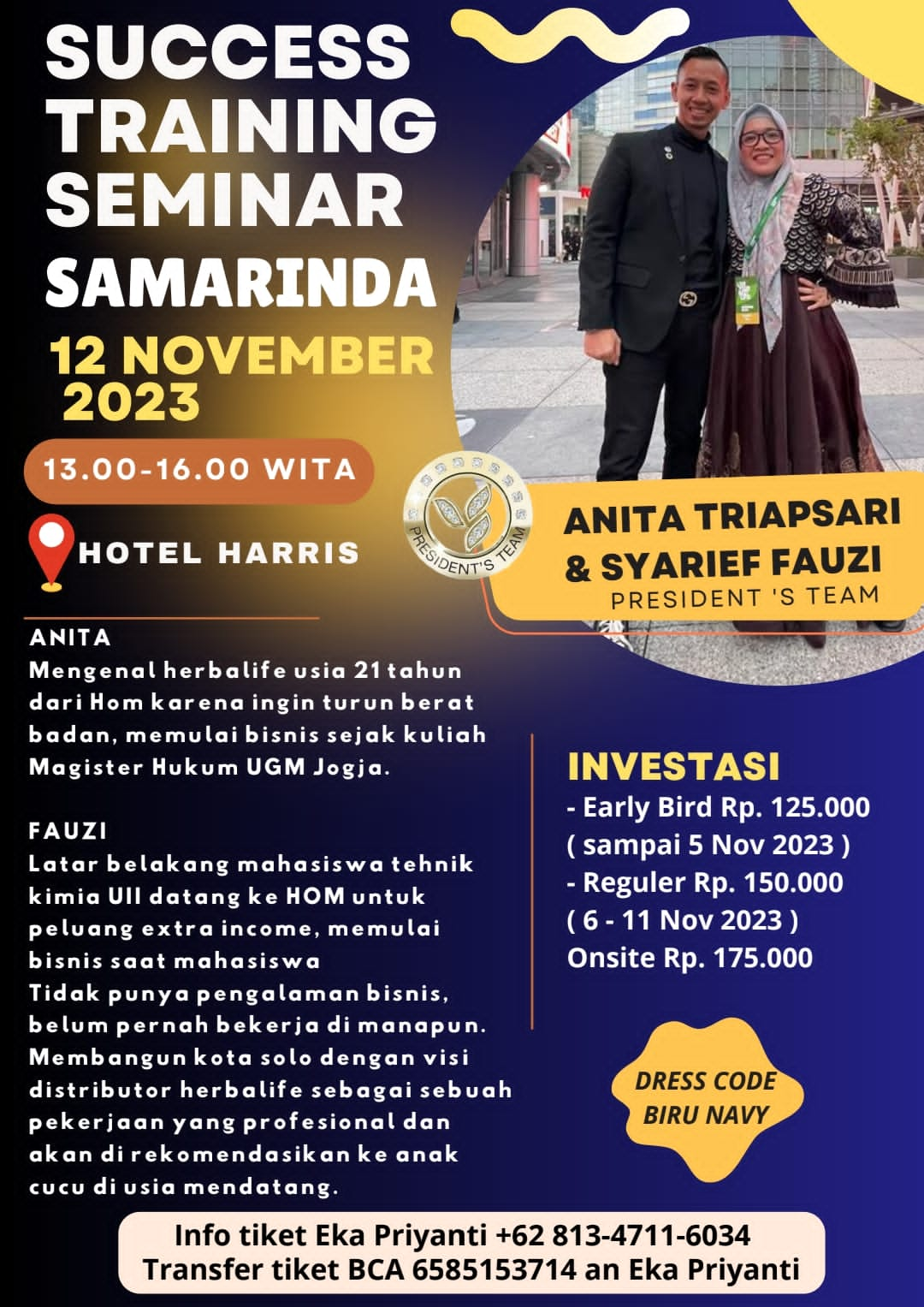 STS Samarinda, 12 November 2023