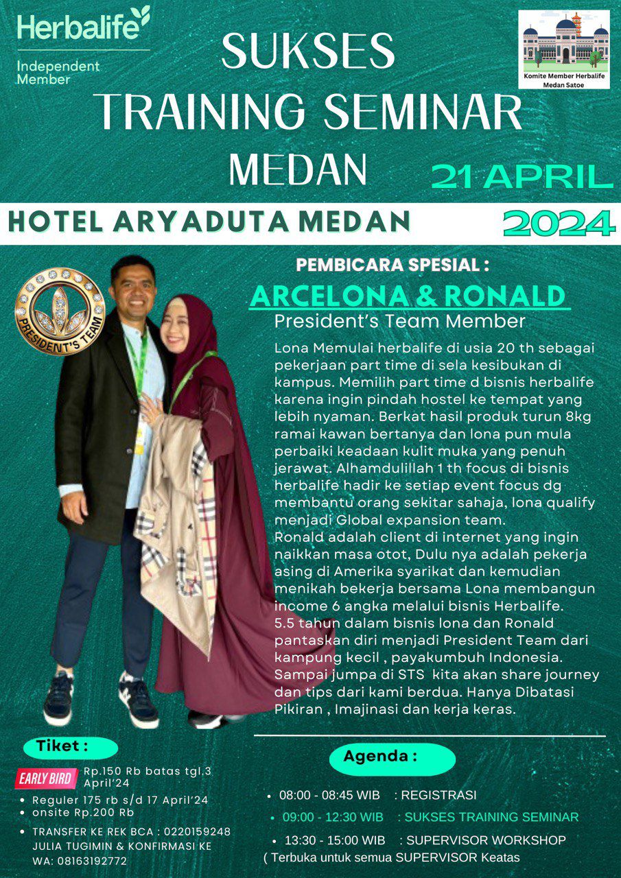 STS Medan, 21 April 2024