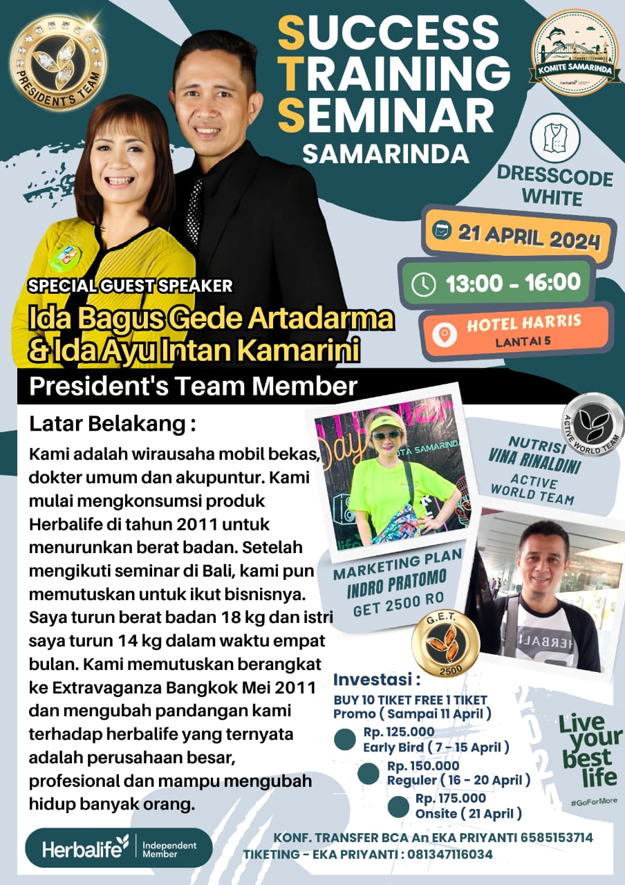 STS Samarinda, 21 April 2024