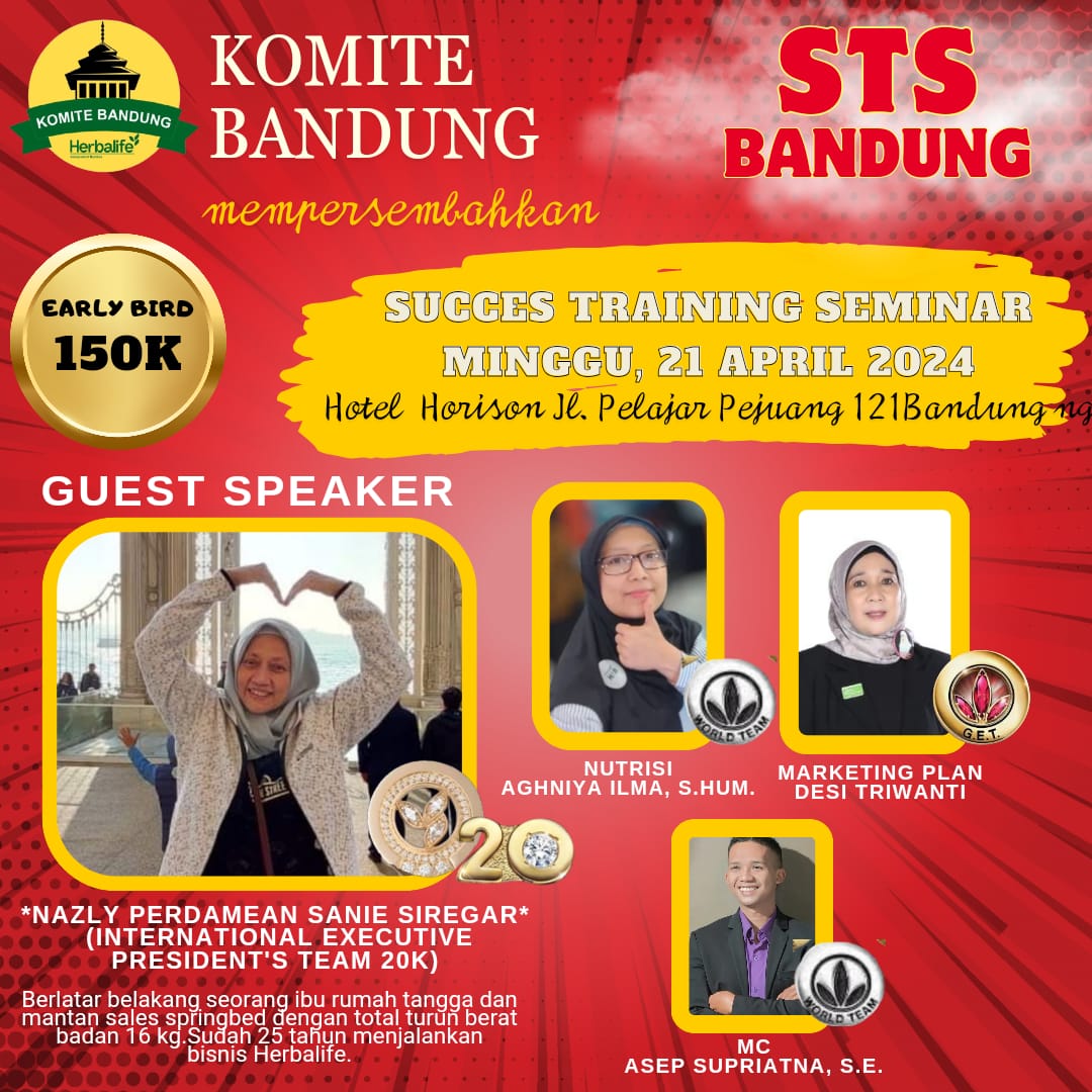 STS Bandung, 21 April 2024