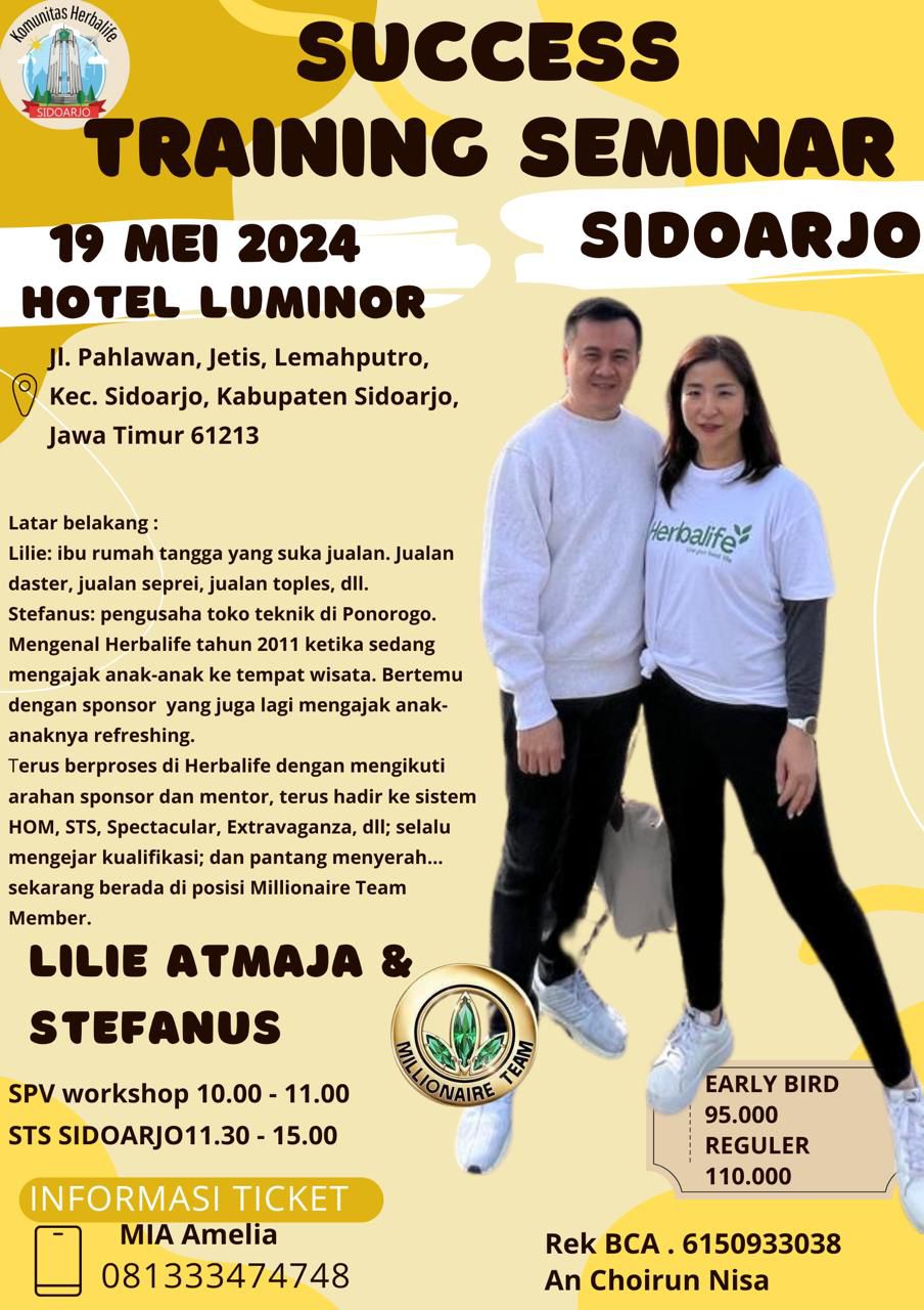 STS Sidoarjo, 19 Mei 2024