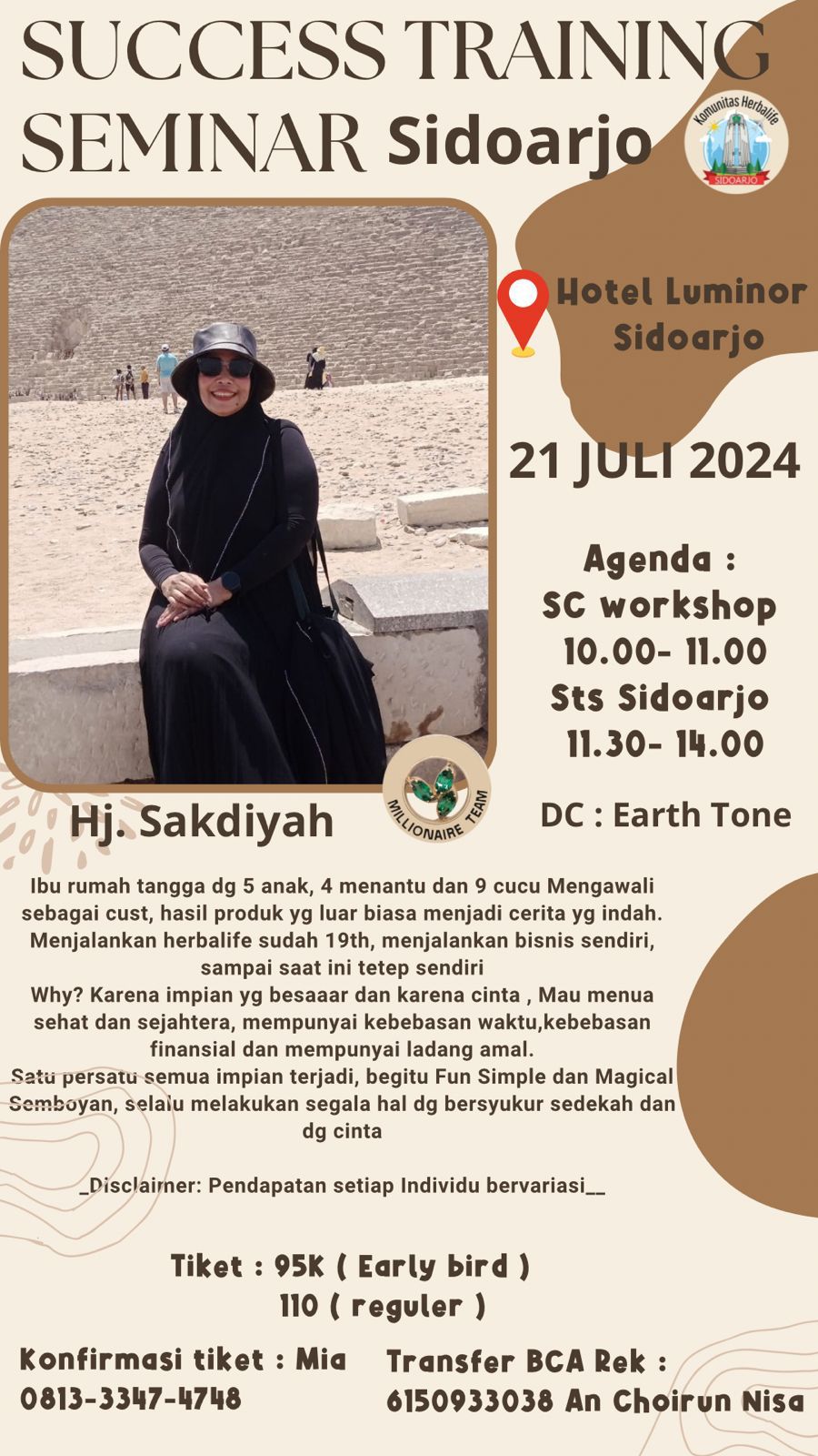 STS Sidoarjo, 21 Juli 2024