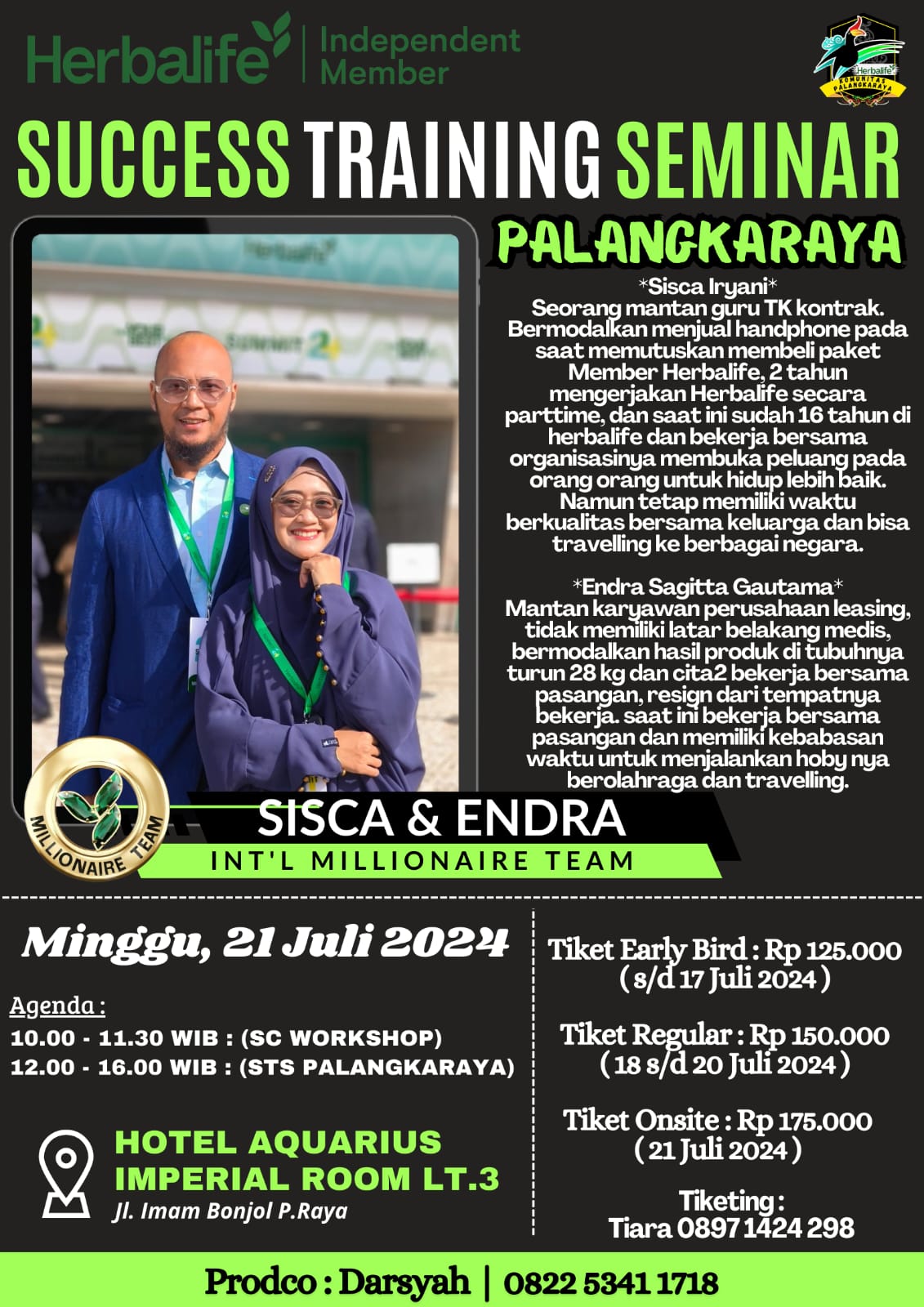 STS Palangkaraya, 21 Juli 2024