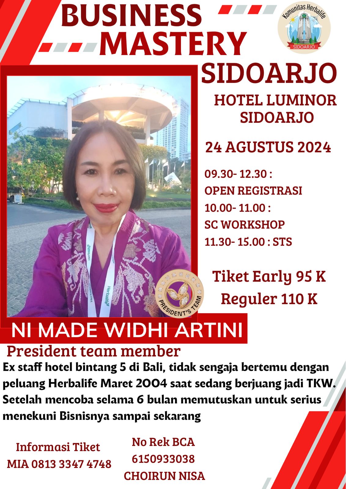 STS Sidoarjo, 24 Agustus 2024